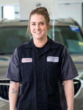 Jessica Mintram Service Technician
