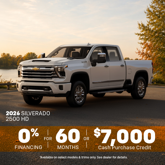 2026 Silverado 2500 HD